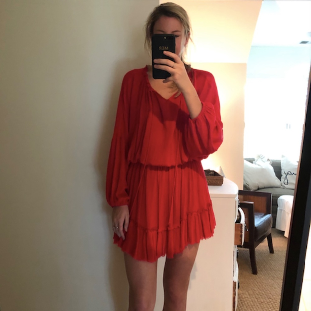 Red Casual Dress